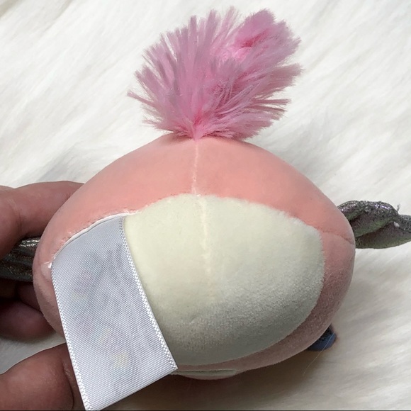 SQUISHMALLOWS Pandora Pegasus Keyring Clip Plush Small - Picture 5 of 9